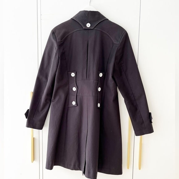 Marvin Richards Black Cotton Tench with White Stitching - Picture 4 of 10